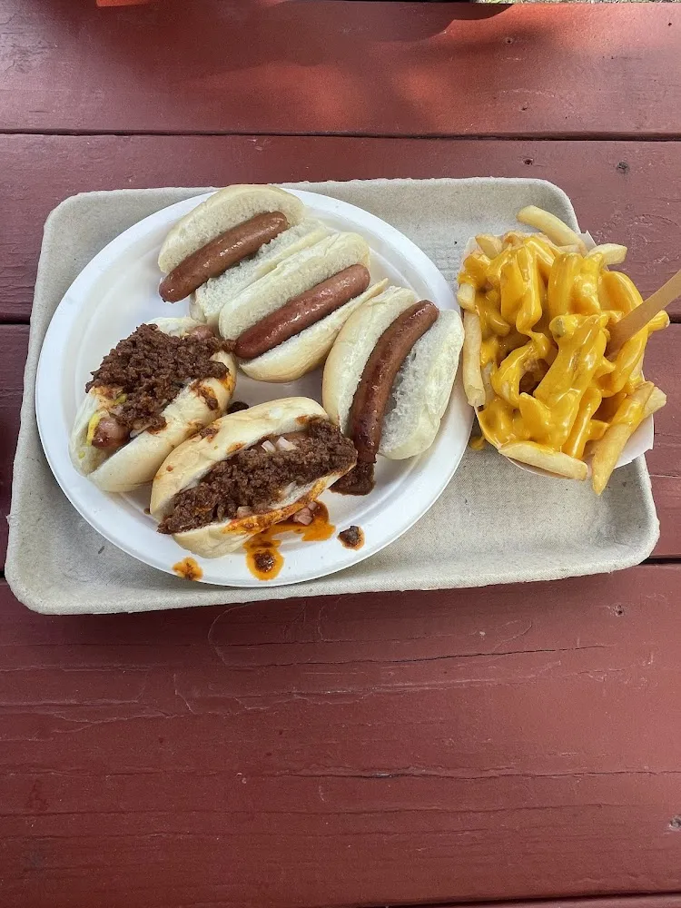 Hot Dogs and Cheese Fry